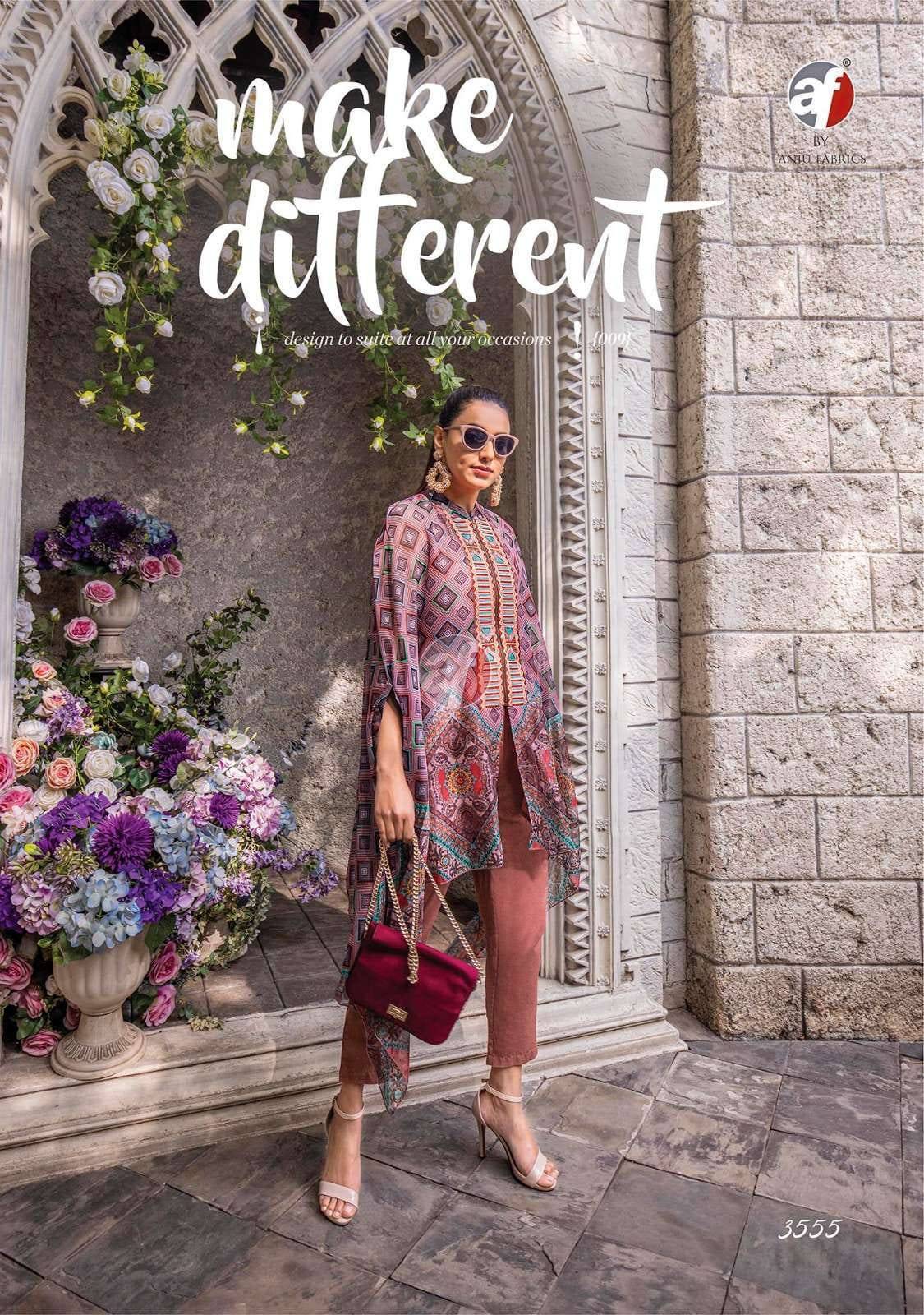 Cape style  by Anju fabrics 5551 TO 5555 SERIES Indian PRINTED VISCOSE party wear designer Cape style kaftan At Wholesale Price